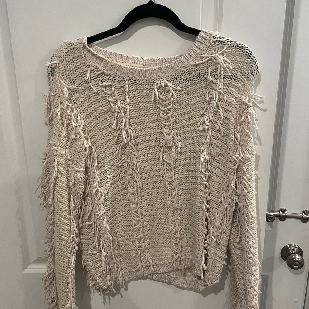 Cream lightweight sweater!